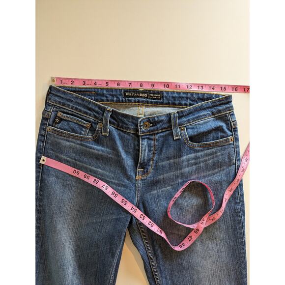 Big Star Denim Jeans Remy Bootcut Low Rise Western Y2K Boho Blue Size 28 - Picture 11 of 13